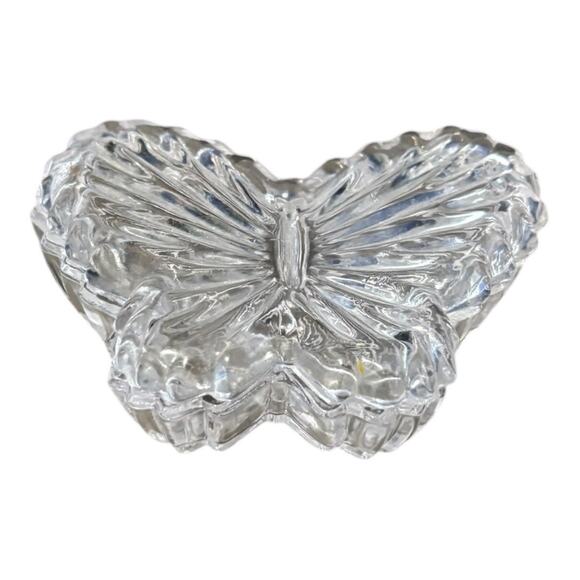 None and/or Unknown Other - Butterfly Glass Jewelry Organizer Container